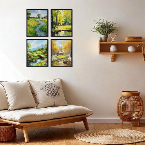 Giftgarden 11x14 Picture Frame - Elegant Black Thin Frame for Wall & Tabletop Display