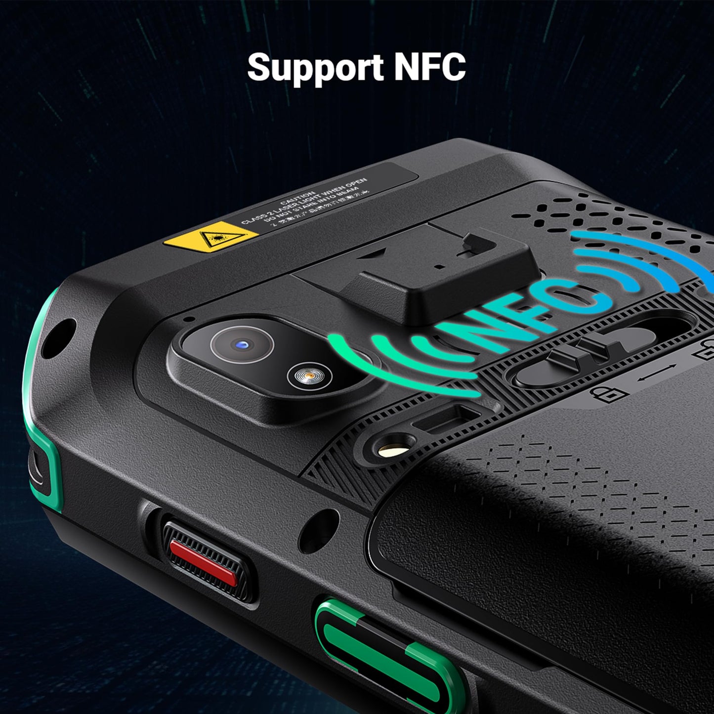 Tera Android 11 Barcode Scanner with 26 Keys HS7 Scan Engine IP67 Rugged 4+64GB 5100 mAh Battery QC 3.0 Fast Charge 4” Touch Screen Mobile Terminal for Warehouse Inventory Scanner P400