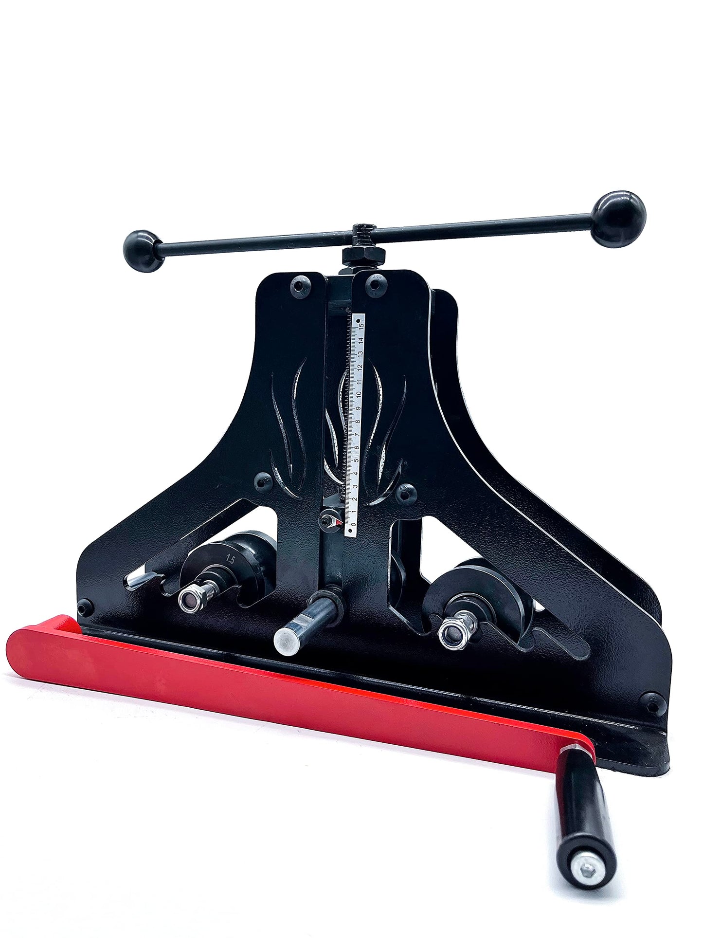Manual Tube Pipe Roller Bender, High Precision Tubing Pipe Bender, one set of 1-1/2" round tube roller