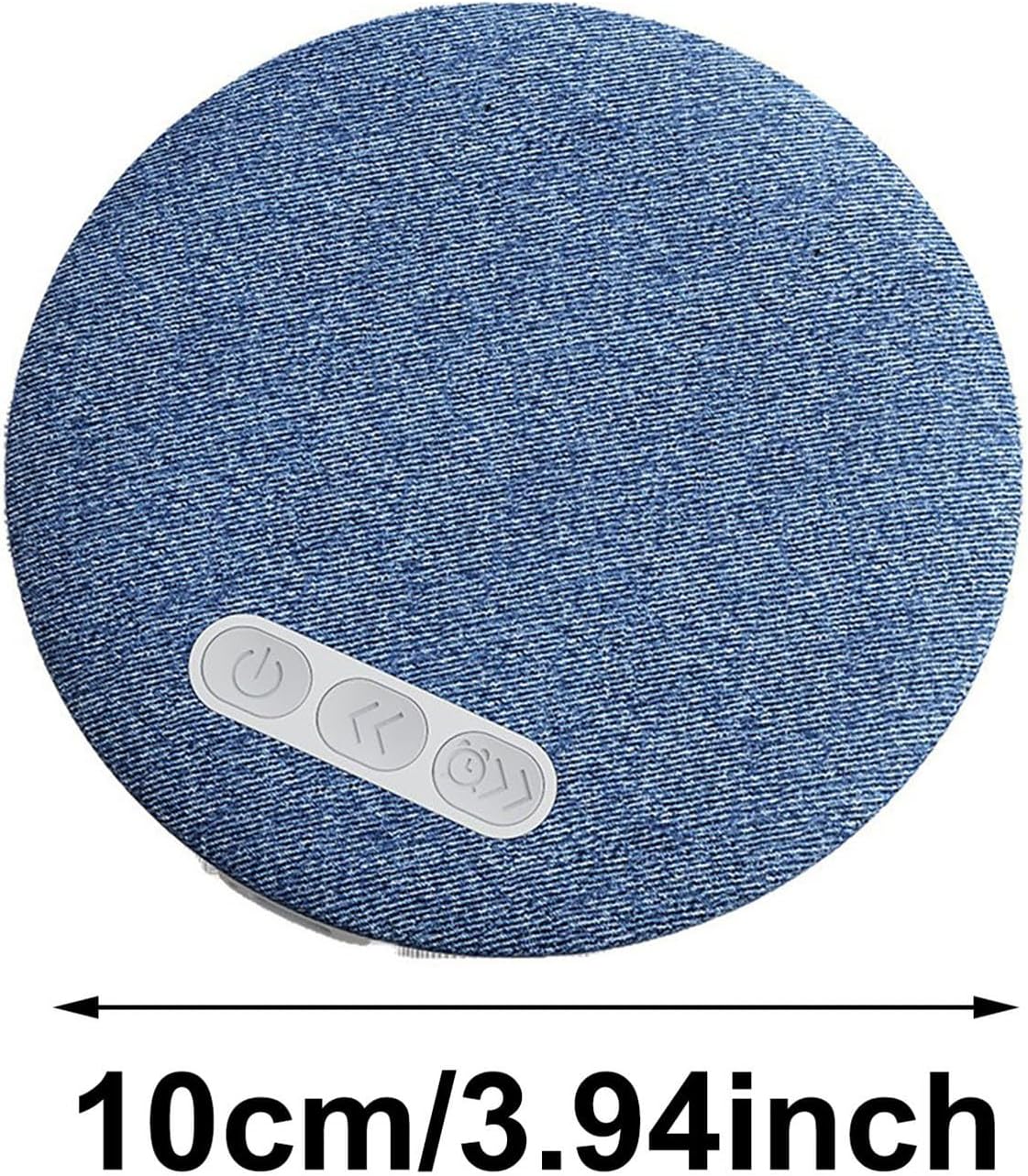 Generic (Blue-2) Bluetooth Pillow Speaker for Sleeping - Mini Portable Under Pillow Speaker with White Noise & Timer