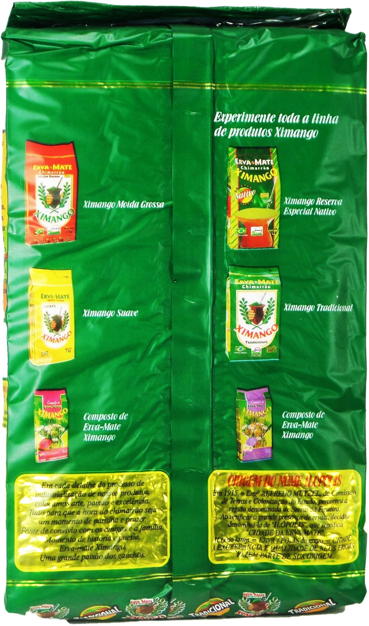 Ximango Yerba Mate - 35.27 Oz - Erva-Mate para Chimarrão Ximango - 1kg…