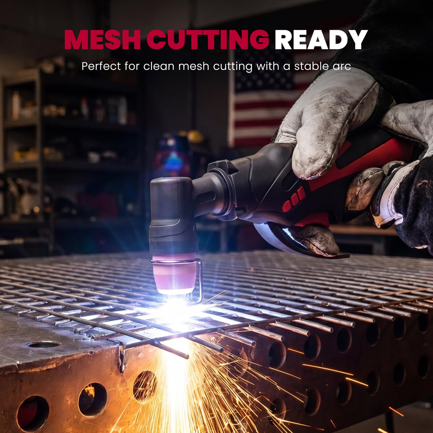 bestarc Pilot Arc Plasma Cutter, [Large LED Display][Air Sensor] 50A Plasma Cutter Machine 110/220V Dual Voltage, 1/2'' Clean Cut 3/4 Inch Max Cut, Post Flow Mesh, 2T/4T for Beginners DIY