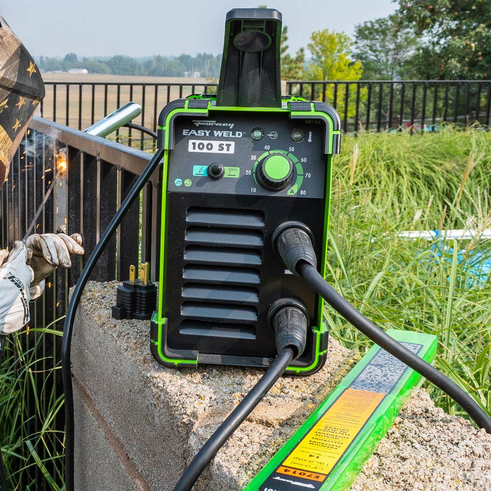 Forney 298 Easy Weld 100ST 90 Amp Welder - 120-Volt Stick and TIG Capabilities