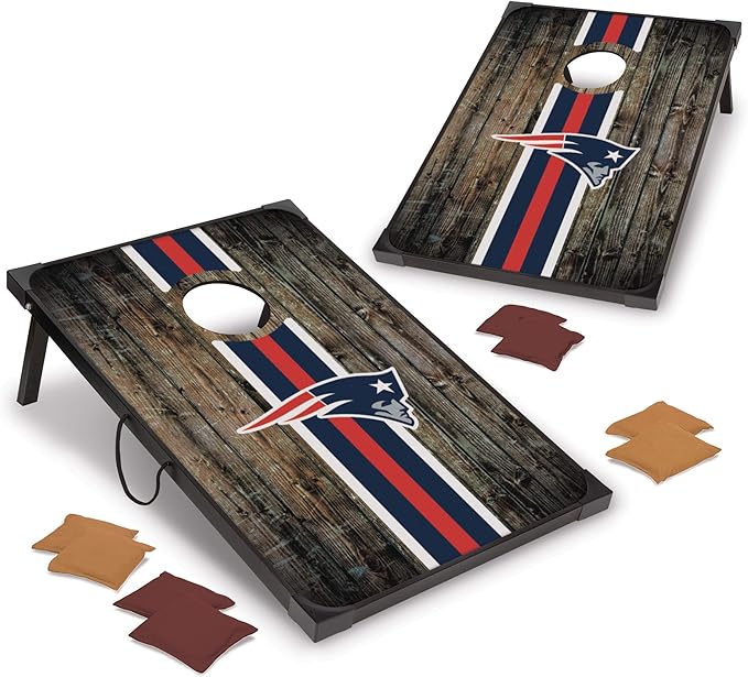 Wild Sports NFL 2' x 3' MDF Deluxe Cornhole Set - with Corners and Aprons