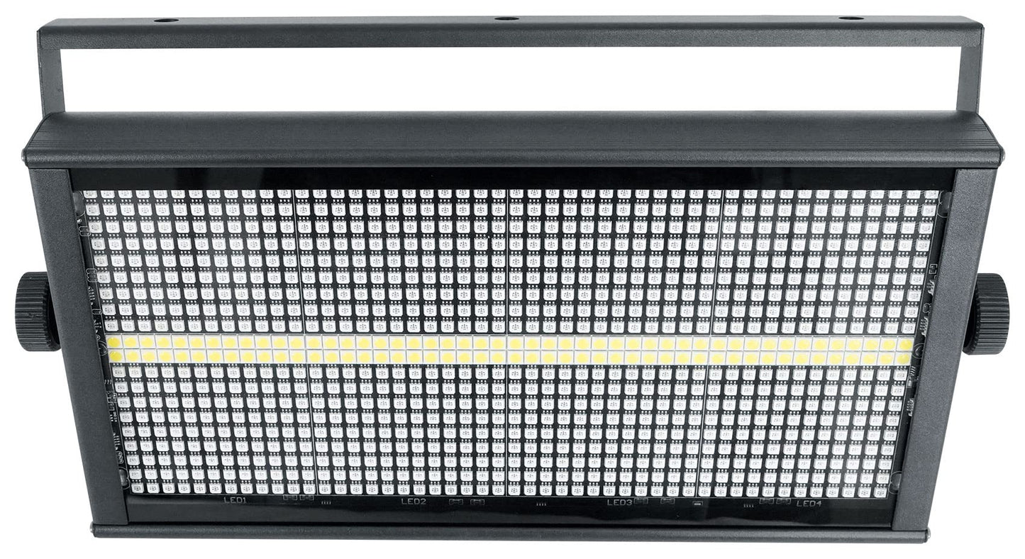 Rockville Stage Panel 864 LED RGB Pro Stage Wash Light + Strobe + Matrix Combo