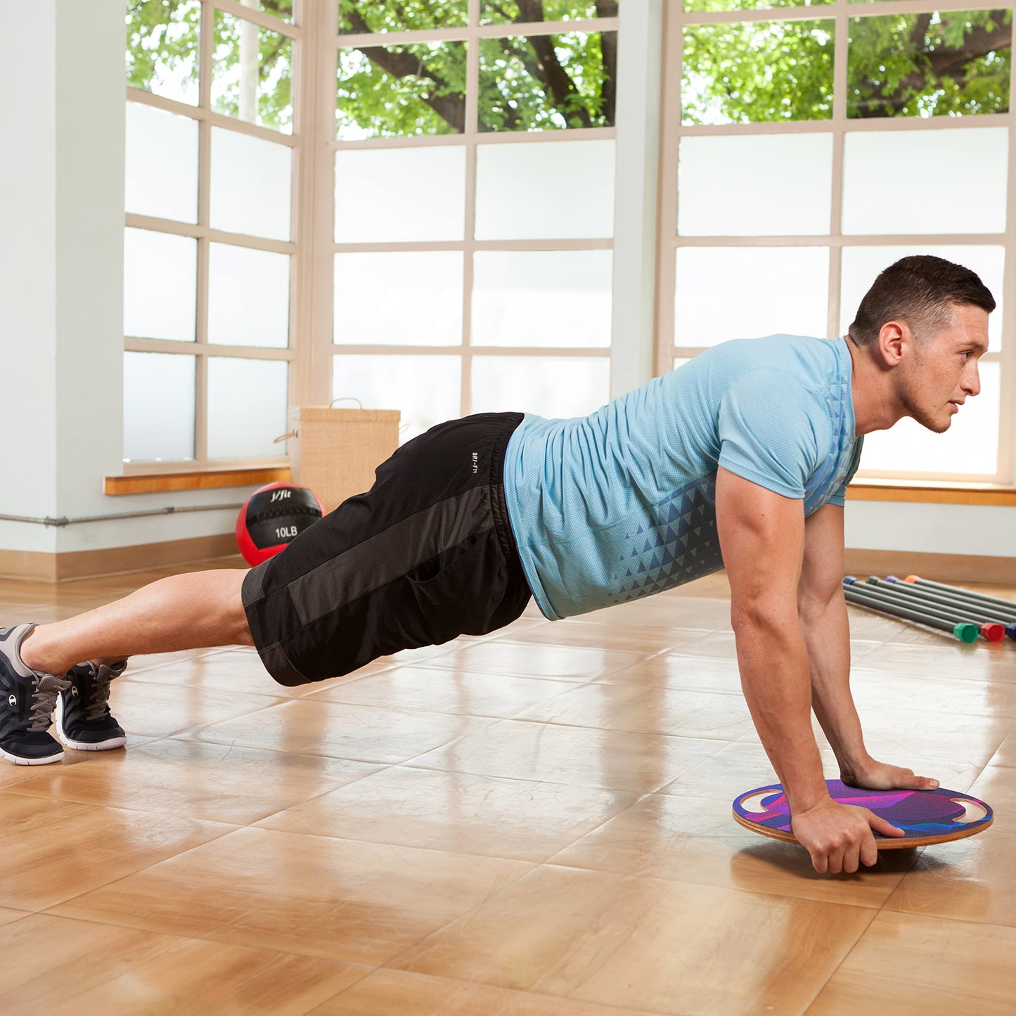 JFIT Balance Board, 15.4", Wave