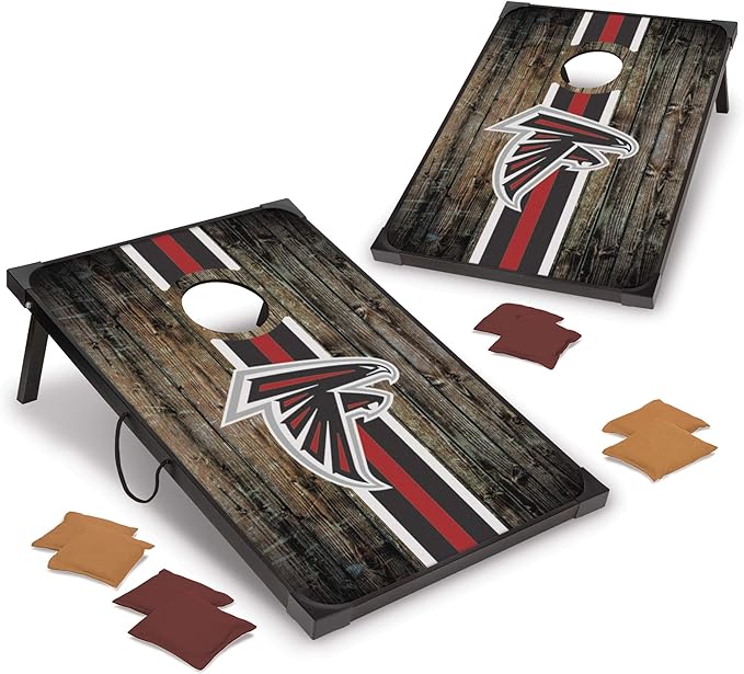 Wild Sports NFL 2' x 3' MDF Deluxe Cornhole Set - with Corners and Aprons