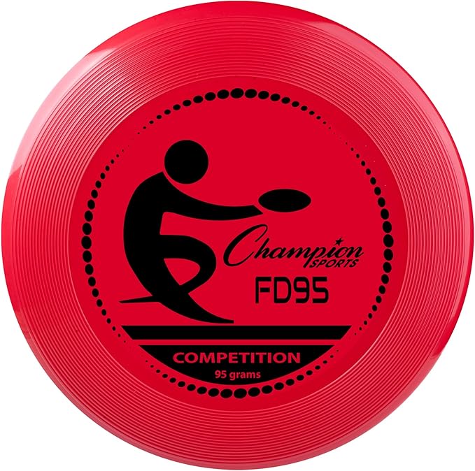 Champion Sports Competition Plastic Discs, Assorted Color