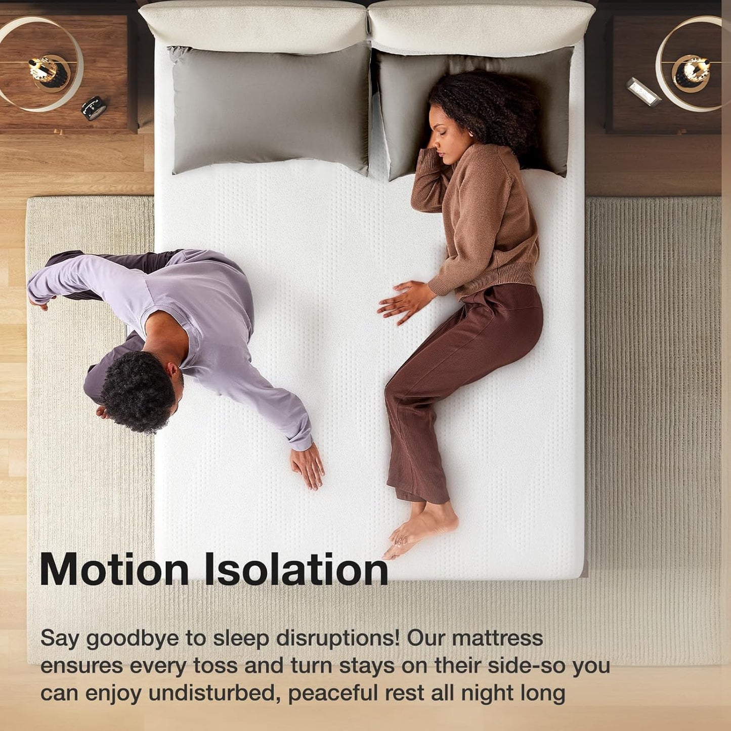 Novilla 14-Inch Full Memory Foam Mattress - Gel Cooling Design for Pressure Relief & Comfort