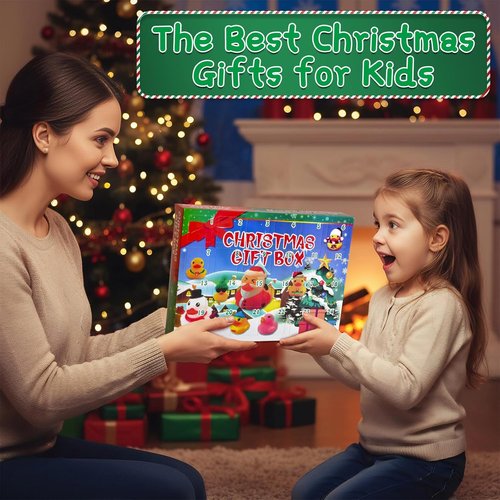 2025 Christmas Advent Calendar - Rubber Ducks Countdown | 24 Days of Fun for Kids