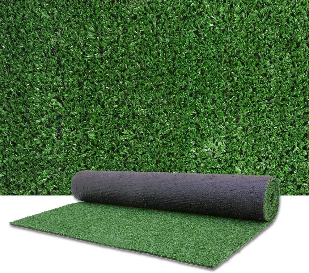LITA Artificial Grass Turf Lawn-7 Feet x 15 Feet, 0.4" Indoor Outdoor Rug Synthetic Grass Mat Fake Grass