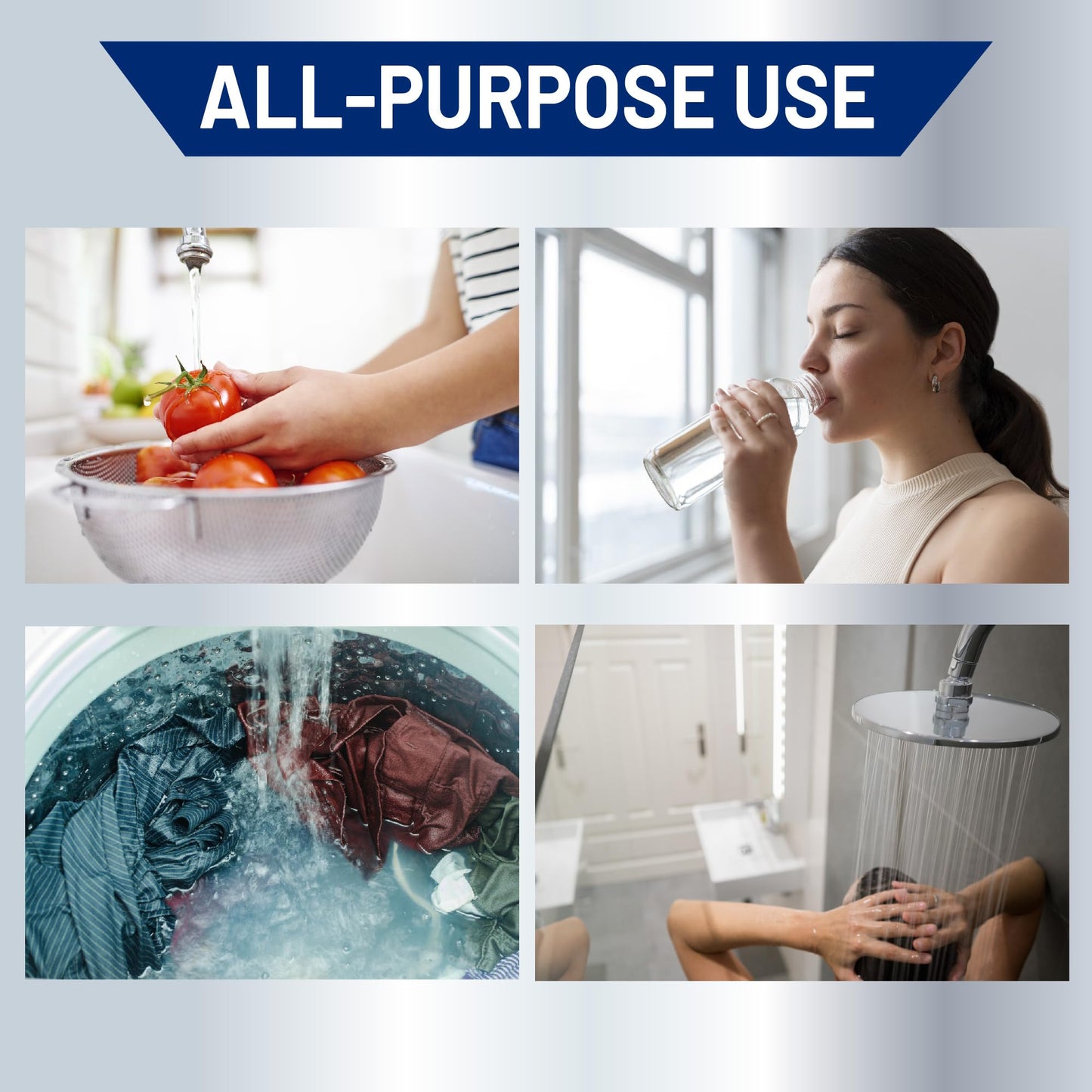 AFWFilters Iron Pro 2 Combination Water Softener Iron Filter Fleck 5600SXT Digital Metered Valve 64,000 Grain - High Flow for Whole House Use - Removes Hardness, Iron, Manganese, Sediment, Rust