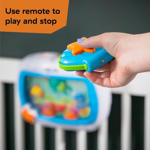 Baby Einstein Sea Dreams Soother - Musical Crib Toy & Sound Machine for Newborns | Calming Night Light