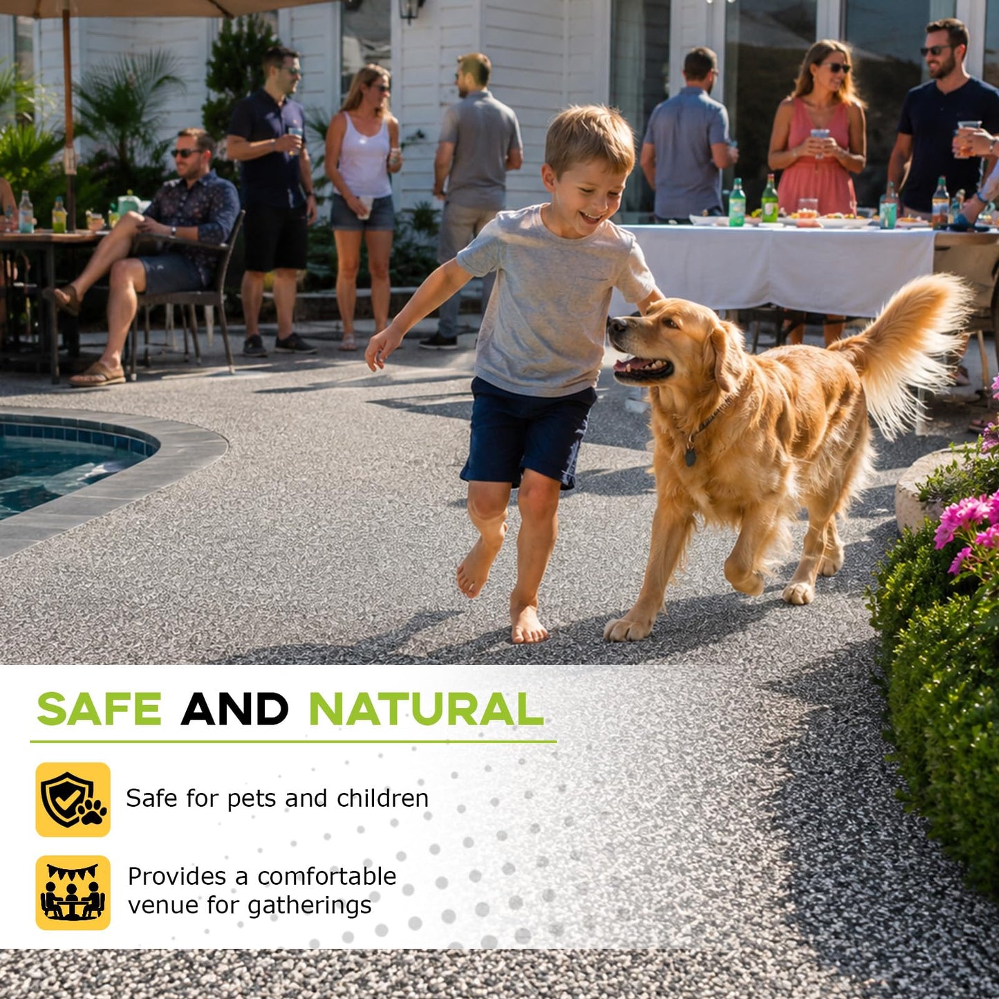 Ready-Mixed Sand & Resin Joint Mortar, Mixed Permeable High Strength, No Weeds, Safe High Pressure Cleaning, Suitable for Both Narrow & Wide Joints in Pavers, Tiles & Natural Stone (Grey)