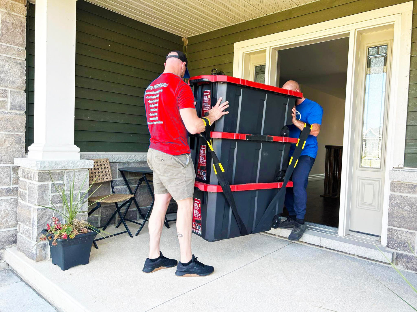 ArmDolly Moving Straps - 2-Person Lifting and Moving System - Lift, Carry and Move Heavy Furniture and Appliances Easily, Fast, and Safely - by ShoulderDolly
