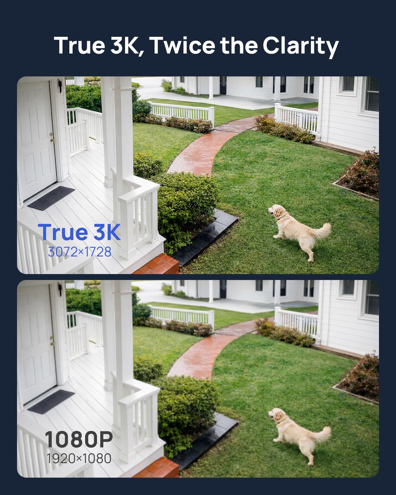 ANNKE H500 3K 5MP Poe Security Camera System, 8CH H.265+ NVR with 2TB HDD, 8pcs Wired Outdoor Bullet IP Camera with Red & Blue Light and Audio Alarm, Human/Vehicle Detection, Two-Way Talk, IP67