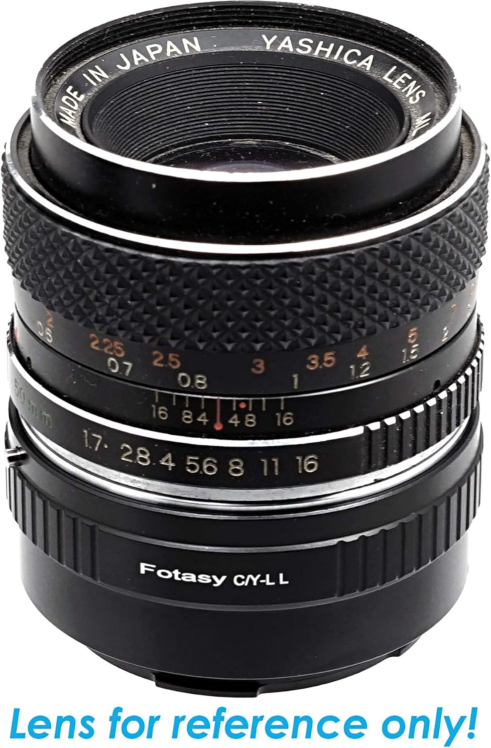 Fotasy S1 S1H S1R S4 S5 SL2 TL2 CY Lens to L Adapter, Copper, C/Y Mount Lens L Mount, Contax Yashica CY Lense