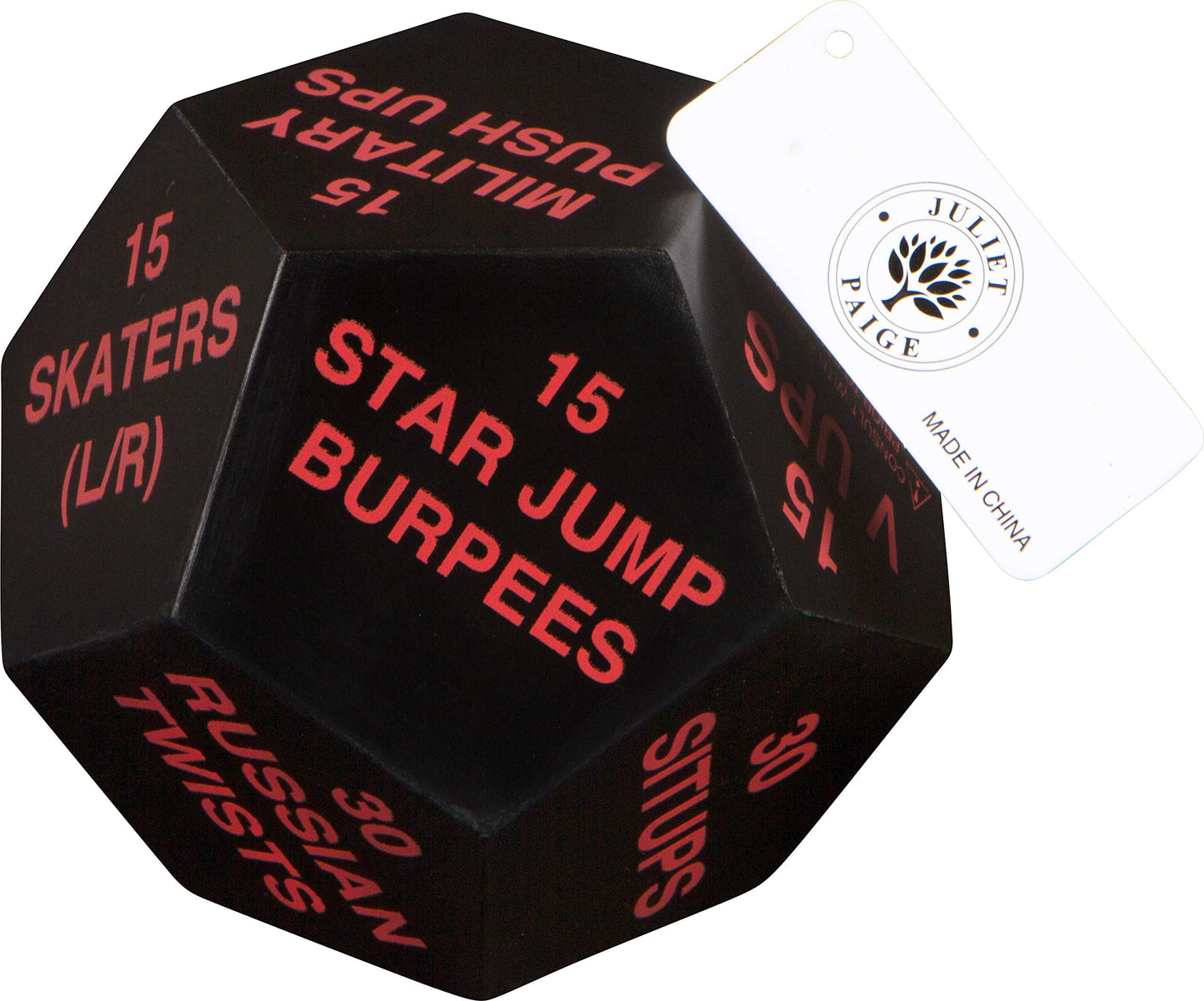 Exercise Dice - Fitness Workout Gear for Home Gym Equipment and Accessories, Personal Trainer Work Out Supplies for Adults