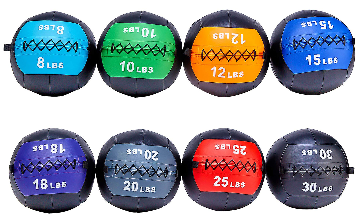 Fitvids Workout Exercise Fitness Weighted Medicine Ball and Wall Ball, 20 Pounds