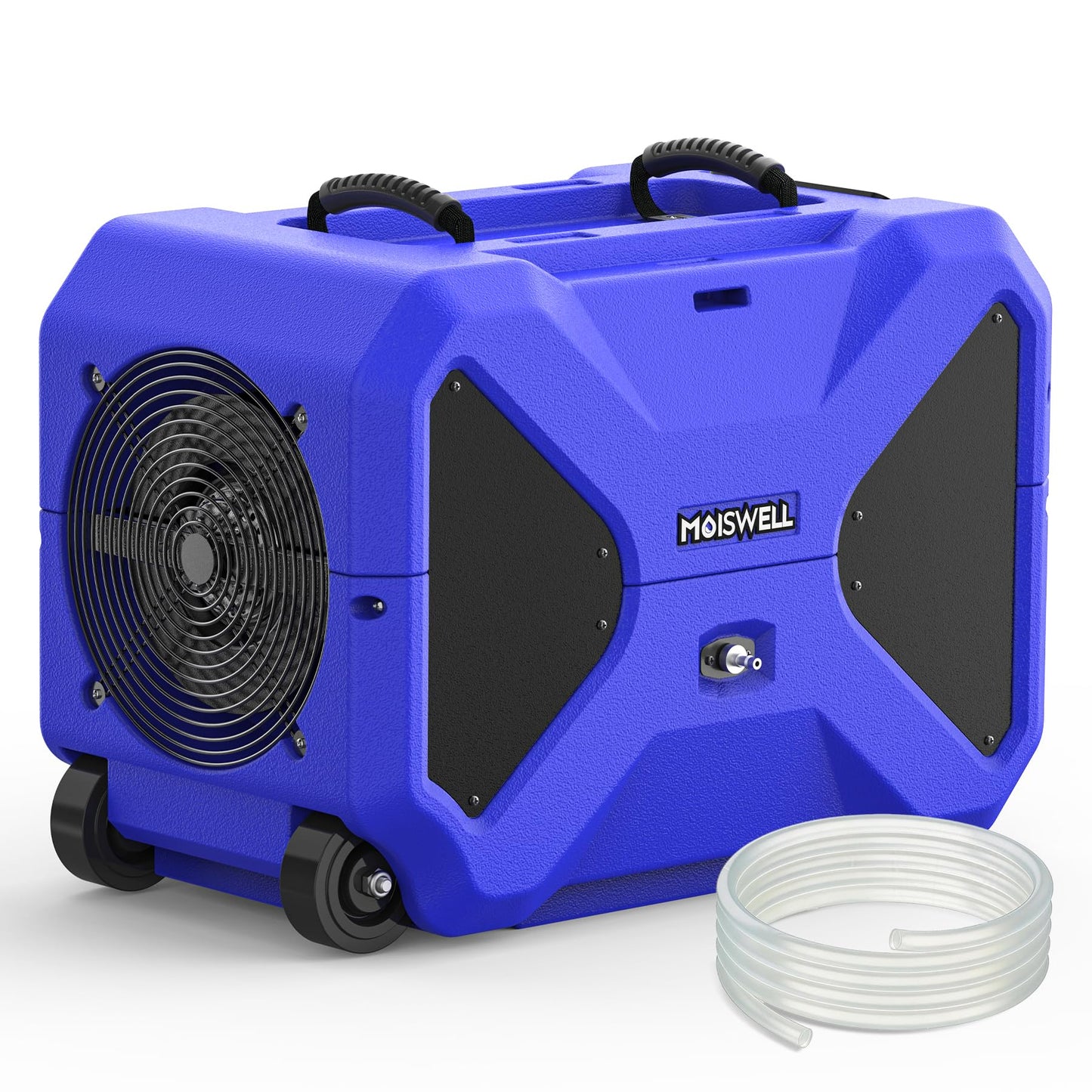 190 Pints LGR Commercial Dehumidifier with Pump, Stackable Industrial Dehumidifiers for Water Damage Restoration Auto Defrost Heavy Duty Rotomolded Dehumidifier Portable for Crawl Space Basement