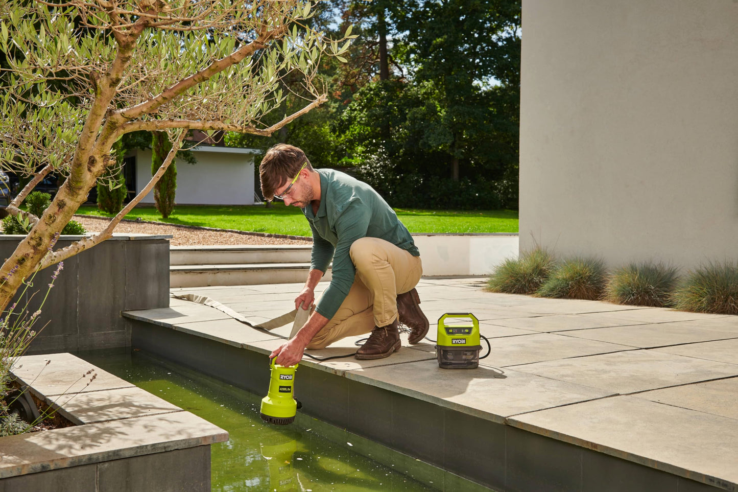 Ryobi RY18SPA-0 18V ONE+ Cordless Submersible Pump (Bare Tool) Green