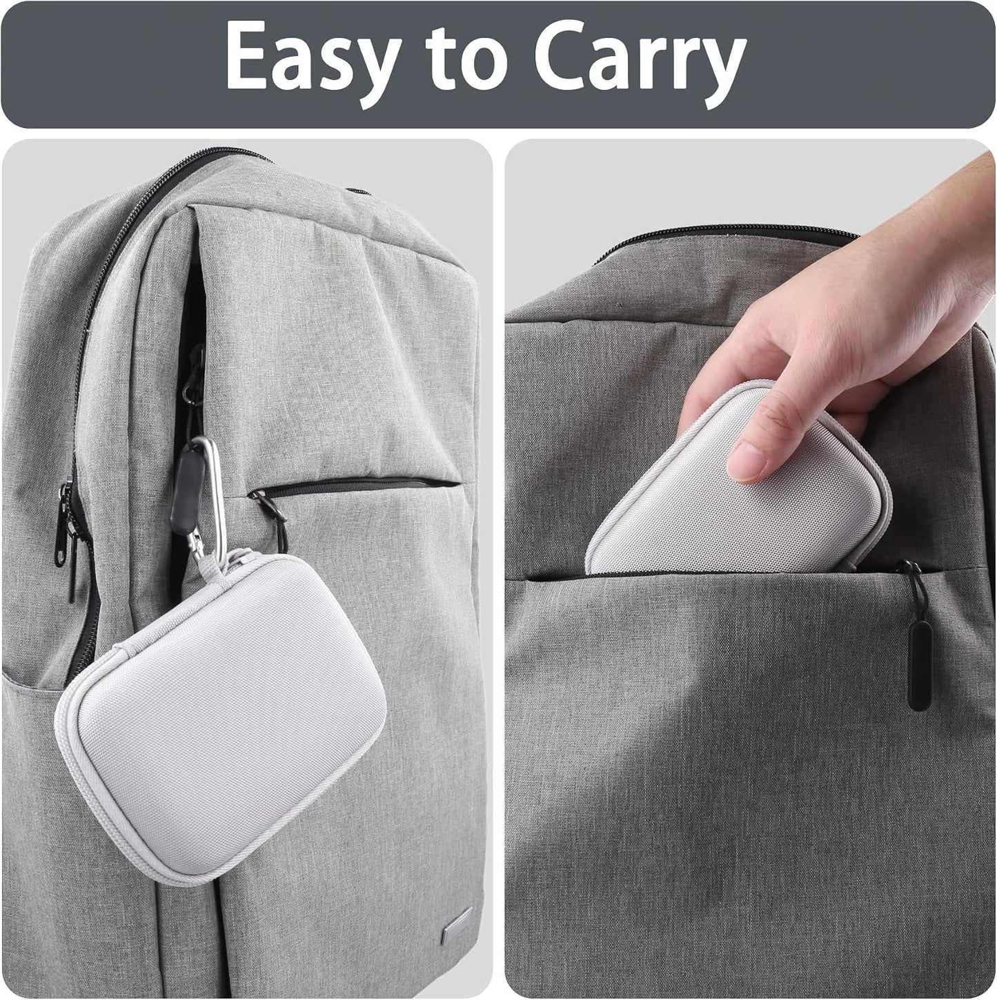 Baval Hard Carrying Travel Case for PLAUD Note/Note Pro AI Voice Recorder,Compatible with Digital Recorder and Magnetic