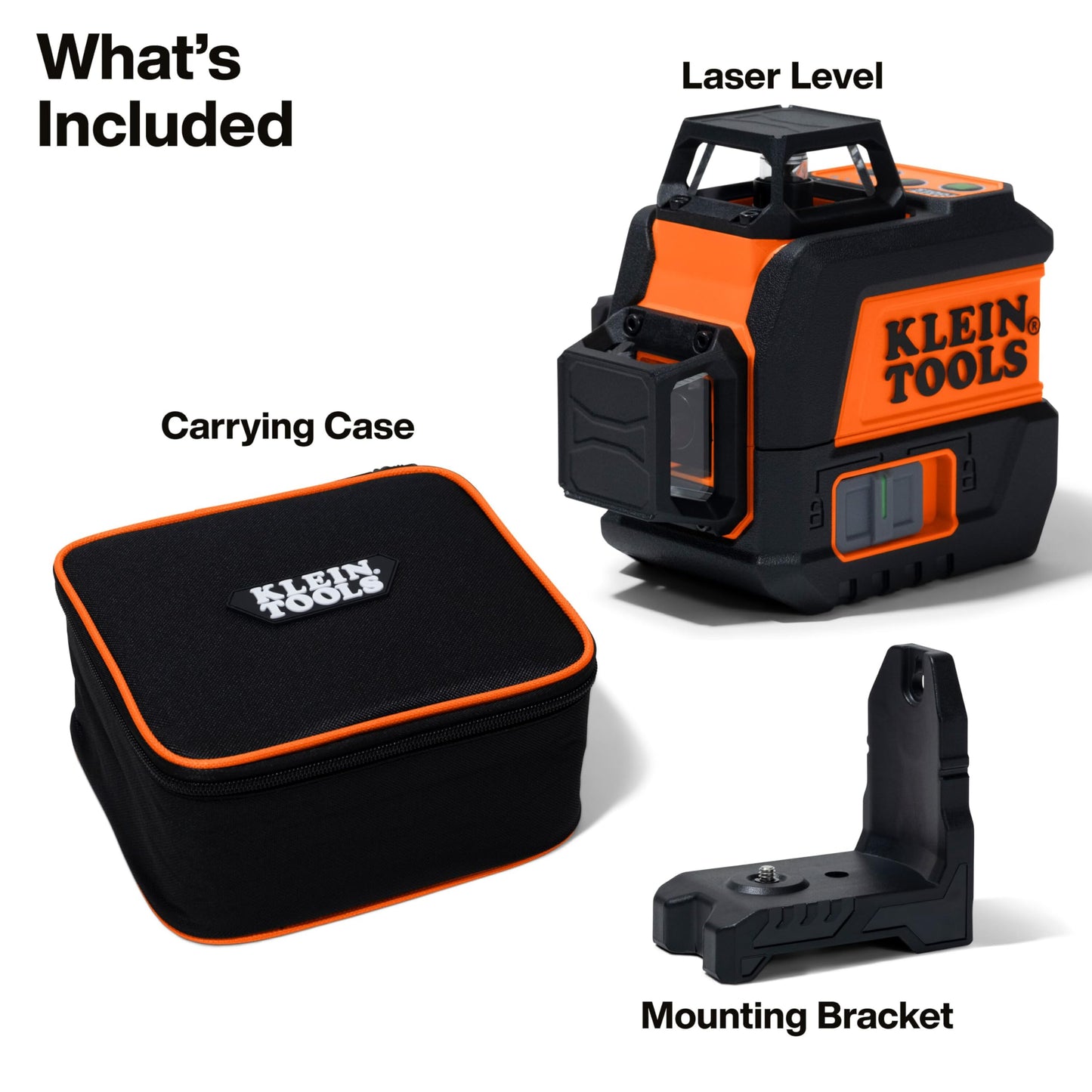 Klein Tools 93CPLG Compact Self-Leveling Laser Level, Bright Green Cross Line 360-Degree Laser Planes, Class 2 ≤ 1mW, Rechargeable, Magnetic Mount