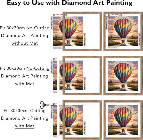 JCJMY Rustic Brown 12x12 Picture Frame - Display 10x10 Art or Photos | Wall Hanging with Plexiglass