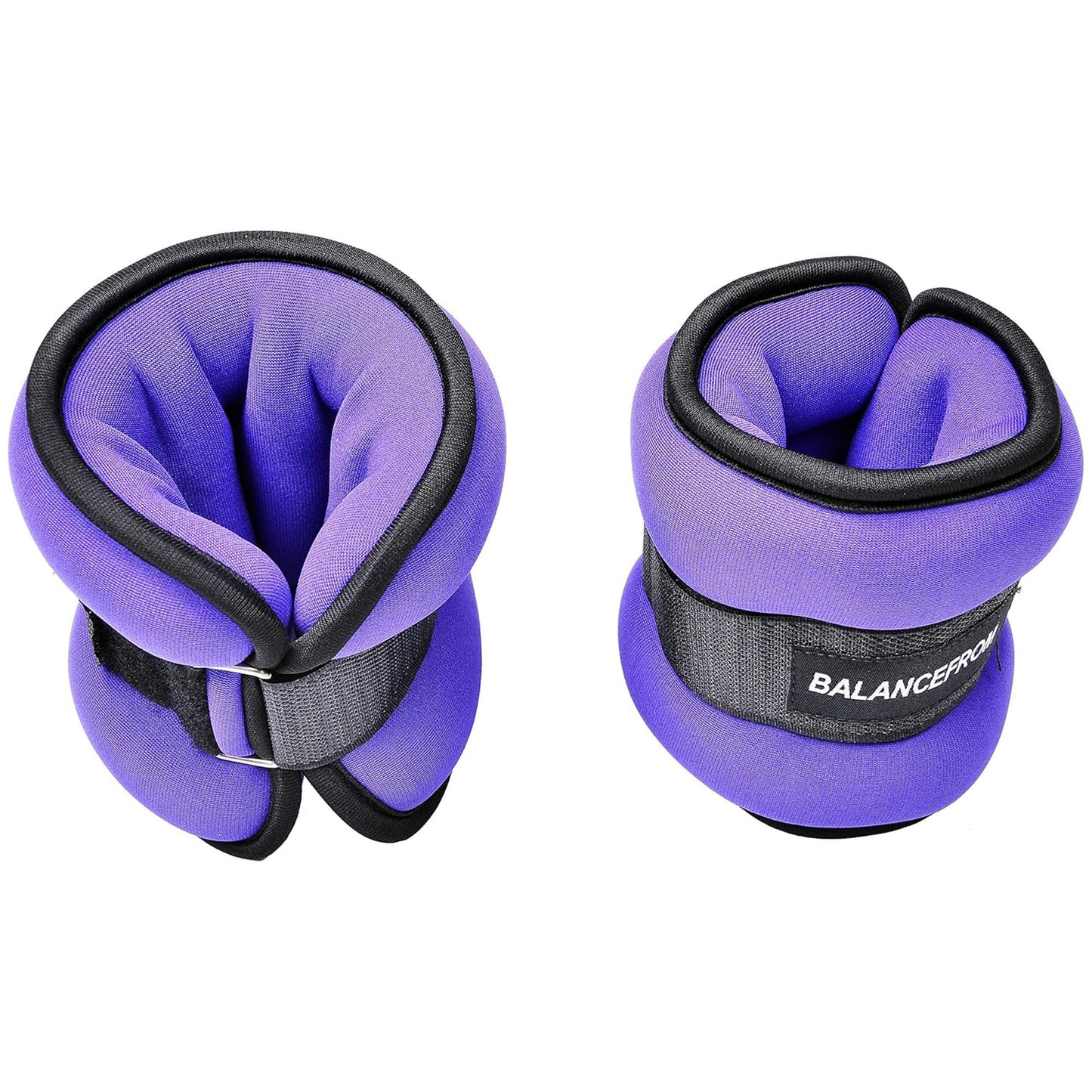 Fitvids Fully Adjustable Ankle Wrist Arm Leg Weights, 1-20LBS, Multiple Options