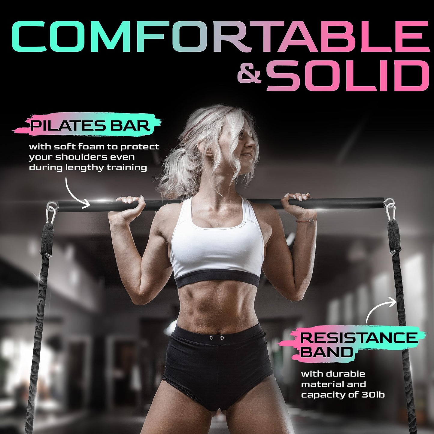 Yes4All Adjustable Workout Aerobic Exercise Step Platform Health Club Size with 4 Adjustable Risers Included and Advanced Risers Options - Black
