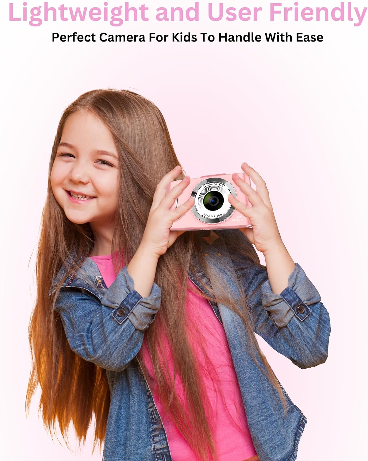 CRYOTECH 4K 48MP 32GB Digital Camera - Photos SD Card & Lanyard Included - Travel-Friendly, Digital Point and Shoot