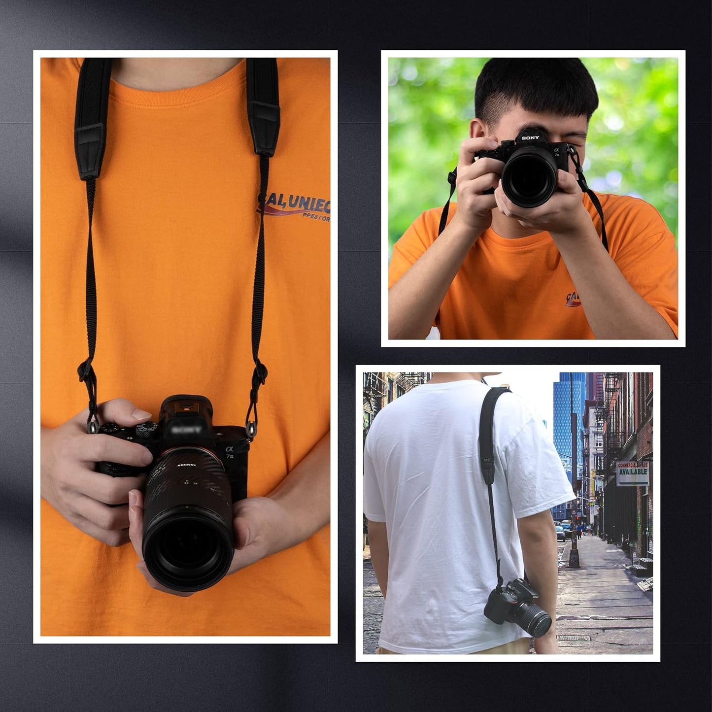 Quick Release Neck Strap for Mirrorless & Compact Cameras - Comfortable & Durable
