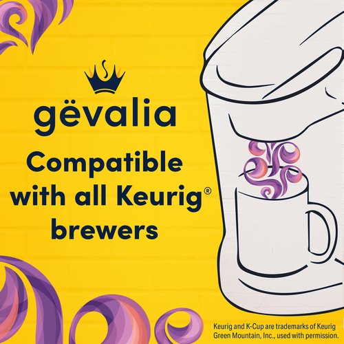 Gevalia Dark Royal Roast Dark Roast K‐Cup Coffee Pods, 10 ct Box