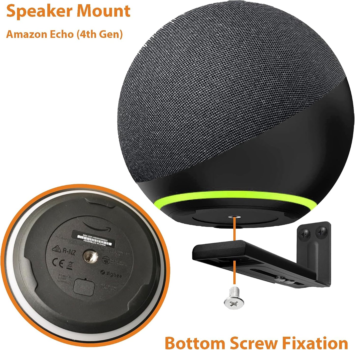 TERDEWE Depth Adjustabl Soundbar Wall Mount Bracket for Samsung, Sony, LG, Vizio, Bose, JBL and More Sound Bar Mounts