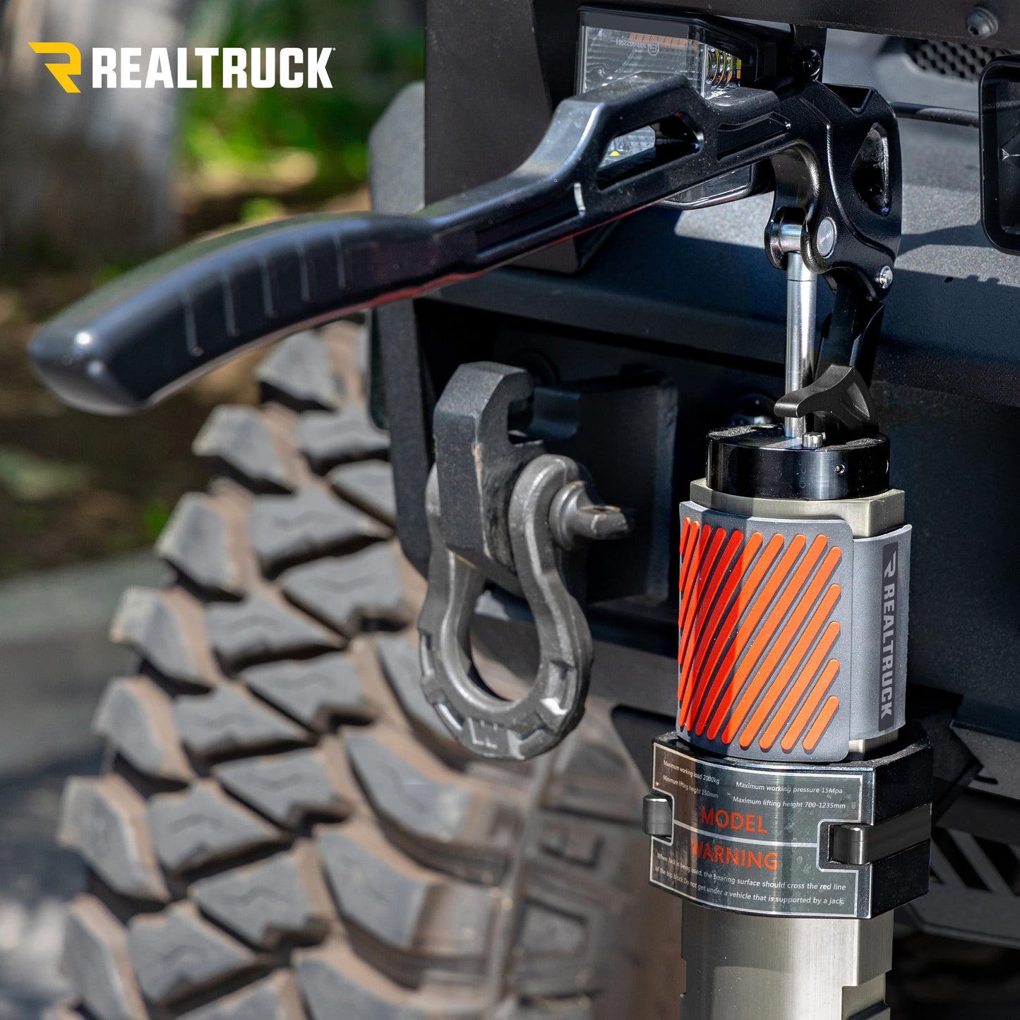 Go Rhino XG-RJ50010B El Gato EG1 Hydraulic High-Lift Recovery Jack, Black