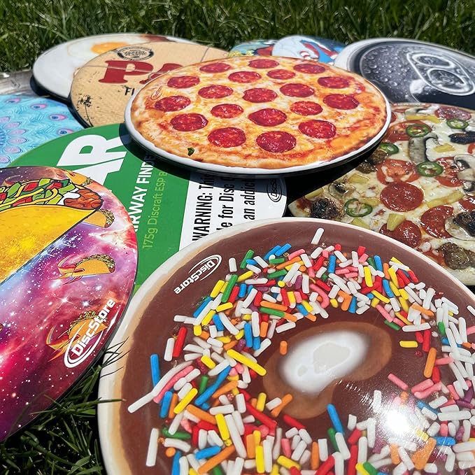 Discraft ESP Buzzz Supercolor Midrange Disc Golf Disc - Custom Design Discraft Discs - Straight Flying and Great for All Skill Levels - Free Mini Marker Included