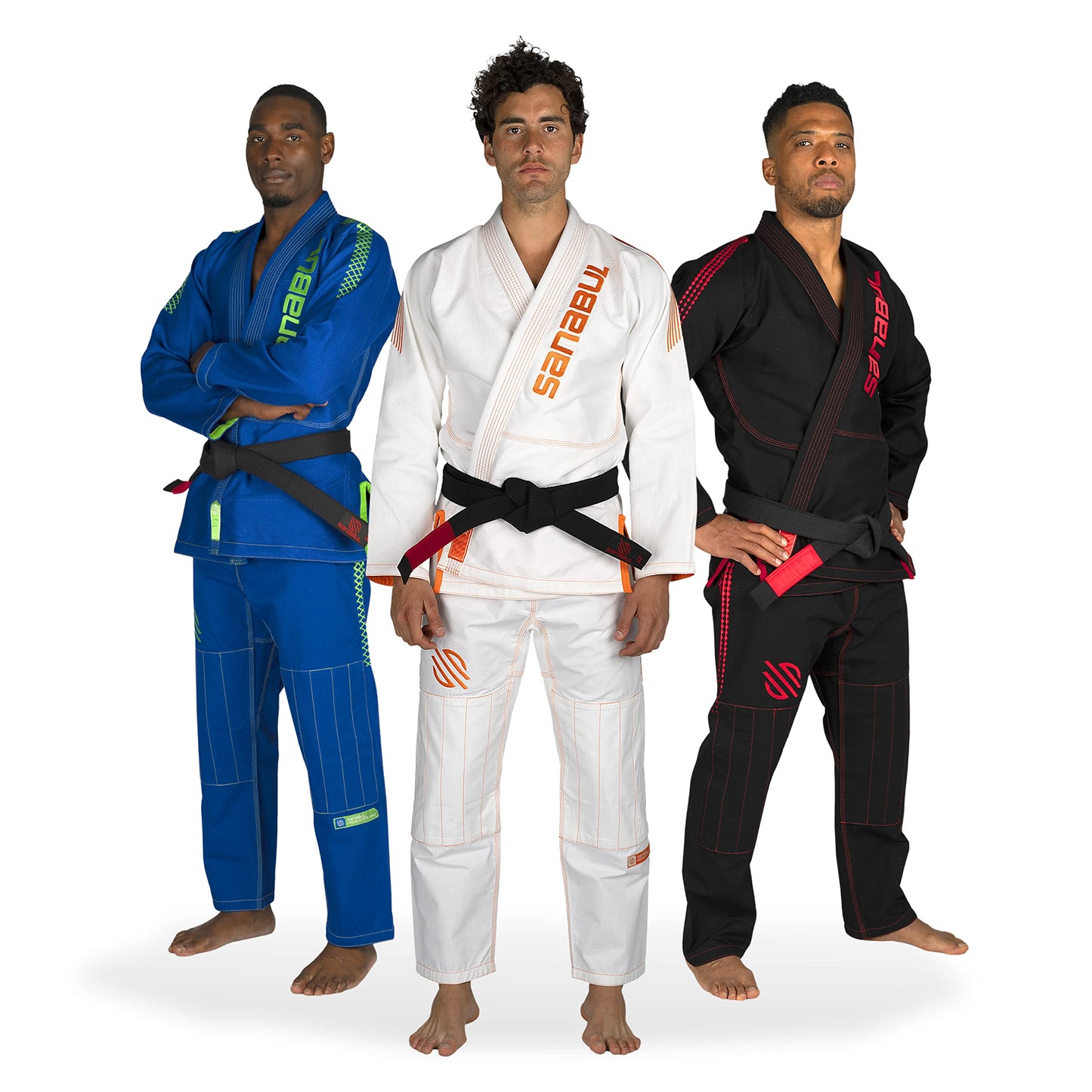 Sanabul Highlights Pro Brazilian Jiu Jitsu Gi Premium BJJ Gi IBJJF Competition - White, A0