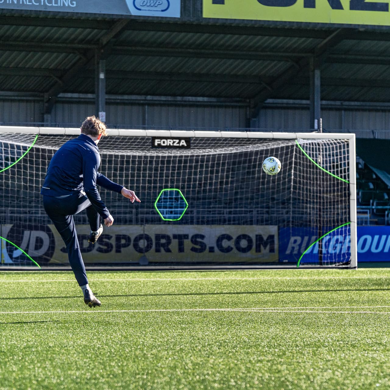 FORZA Professional Soccer Target Sheets | Soccer Target Nets with Scoring Zones for Improving Shooting Accuracy [4 Styles, 10 Size Options] (Academy, 6ft x 4ft)
