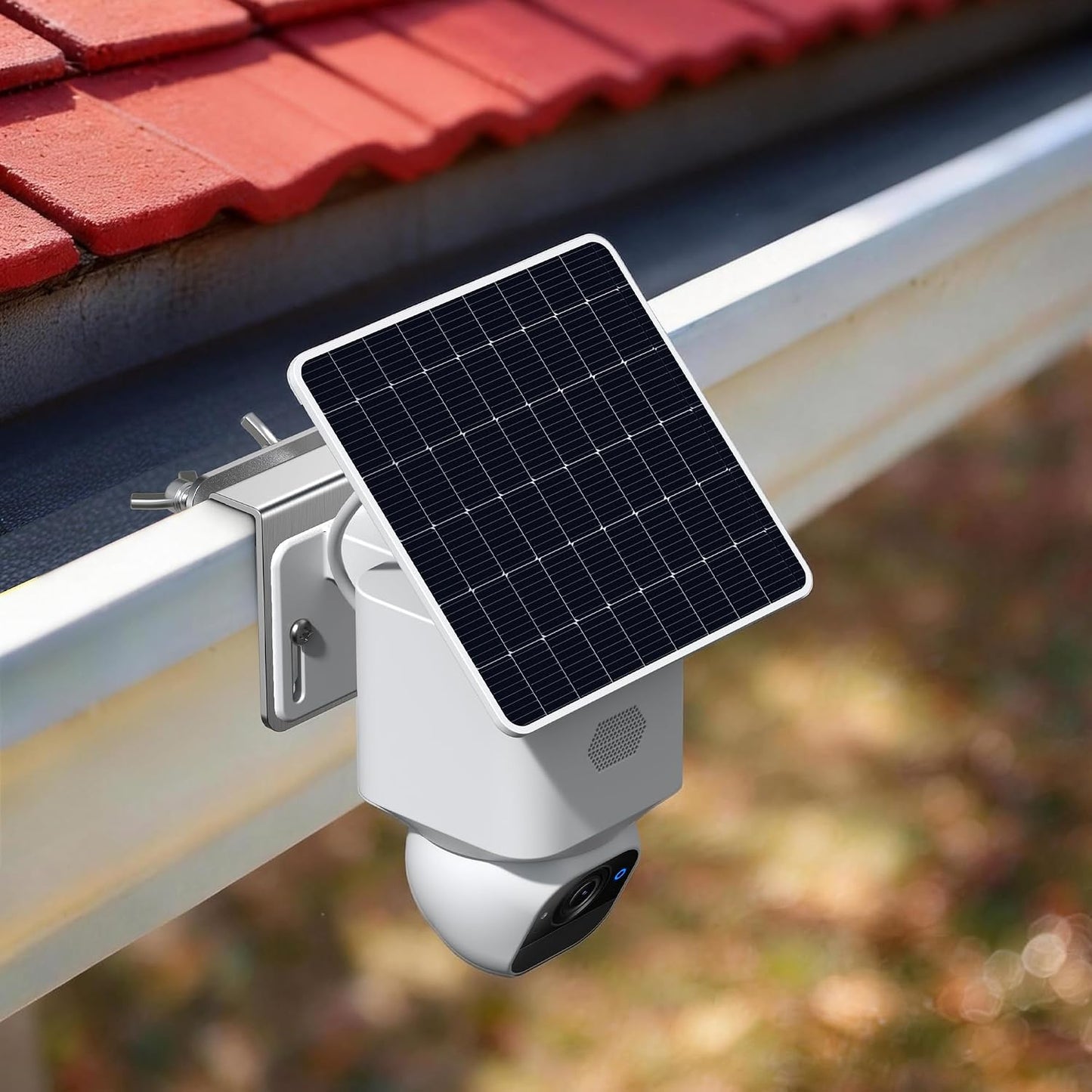 SZJKC 2 Pack S340/E30, Gutter Mount Bracket Compatible with Eufy Solocam No Drill Installation, Stainless Steel Gutter