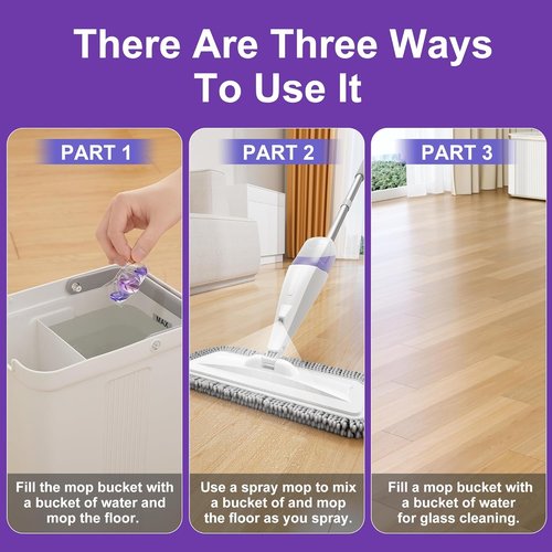 JOYMOOP Floor Cleaner - 30 PCS Mopping Solution for Hardwood Floors | Perfect for Mop Buckets
