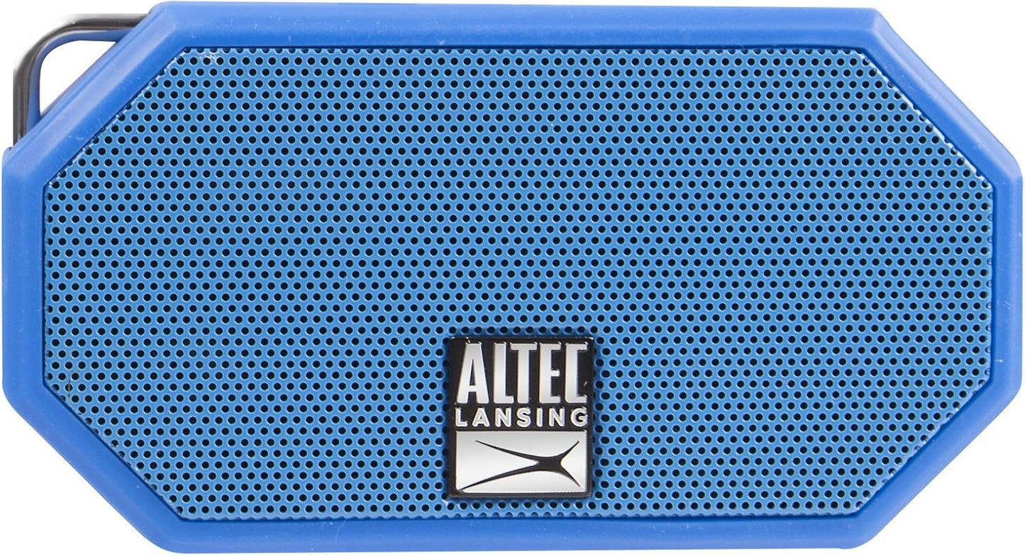 Altec Lansing IP67 30-Foot 6-Hour Portable Bluetooth Speaker Waterproof Outdoor Speaker with Range and Battery Floating