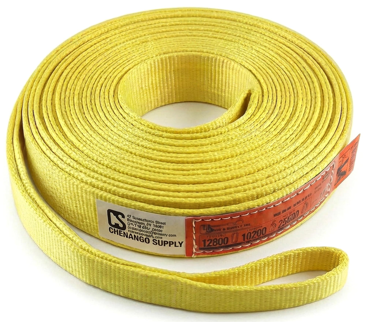 DD Sling 2" x 20' Nylon Endless Lifting Sling – USA Made, 12,800 lb Vertical, 10,200 lb Choker, 25,600 lb Basket – 2 Ply Heavy Duty 900 Webbing, Type 5 Endless Rigging Sling