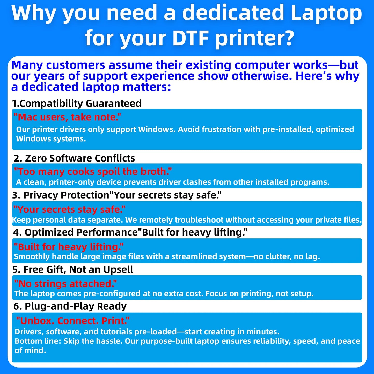 Lancelot Auto-Maintenance M1630 Pro DTF Bundle with Roll Feeder,White Ink Circulation for DIY T Shirt Printing,Doubled Speed Over L1800,L805 DTF Printer Machine(Printer+Oven+Laptop+Consumables)