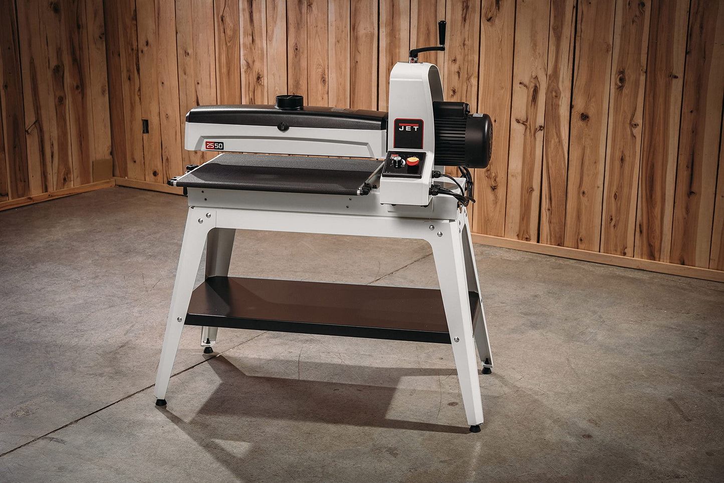 JET 25-Inch Drum Sander, Open Stand, 1-3/4 HP, 115V 1Ph (JWDS-2550)