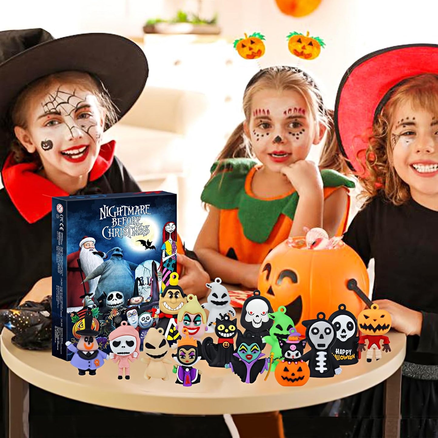 SWIND Christmas Advent Calendar 2026 - Horror Figures Countdown with 24 Collectible Dolls for All Ages