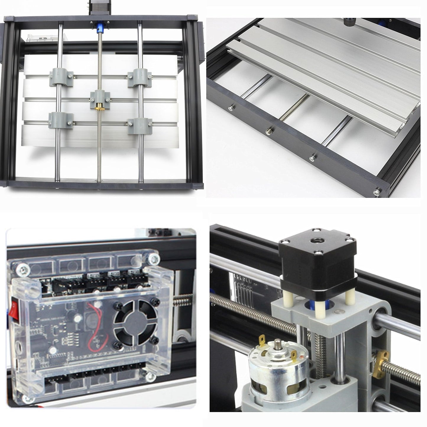 CNCTOPBAOS CNC 3018-PRO Wood Router Kit 3 Axis USB DIY Mini Engraver Milling Engraving Machine Cutter Plastic Acrylic PCB PVC Carving GRBL Control 300x180x45mm