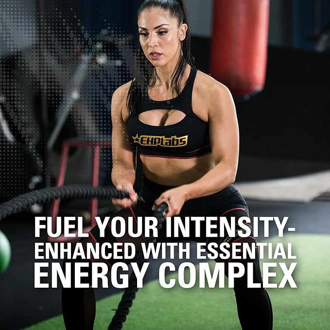 EHP Labs OxyShred Hardcore Super Dosed Pre Workout Powder - Preworkout Powder with L Glutamine & Acetyl L Carnitine, Energy Boost Drink - 275mg of Caffeine - Cali Cola, 40 Servings