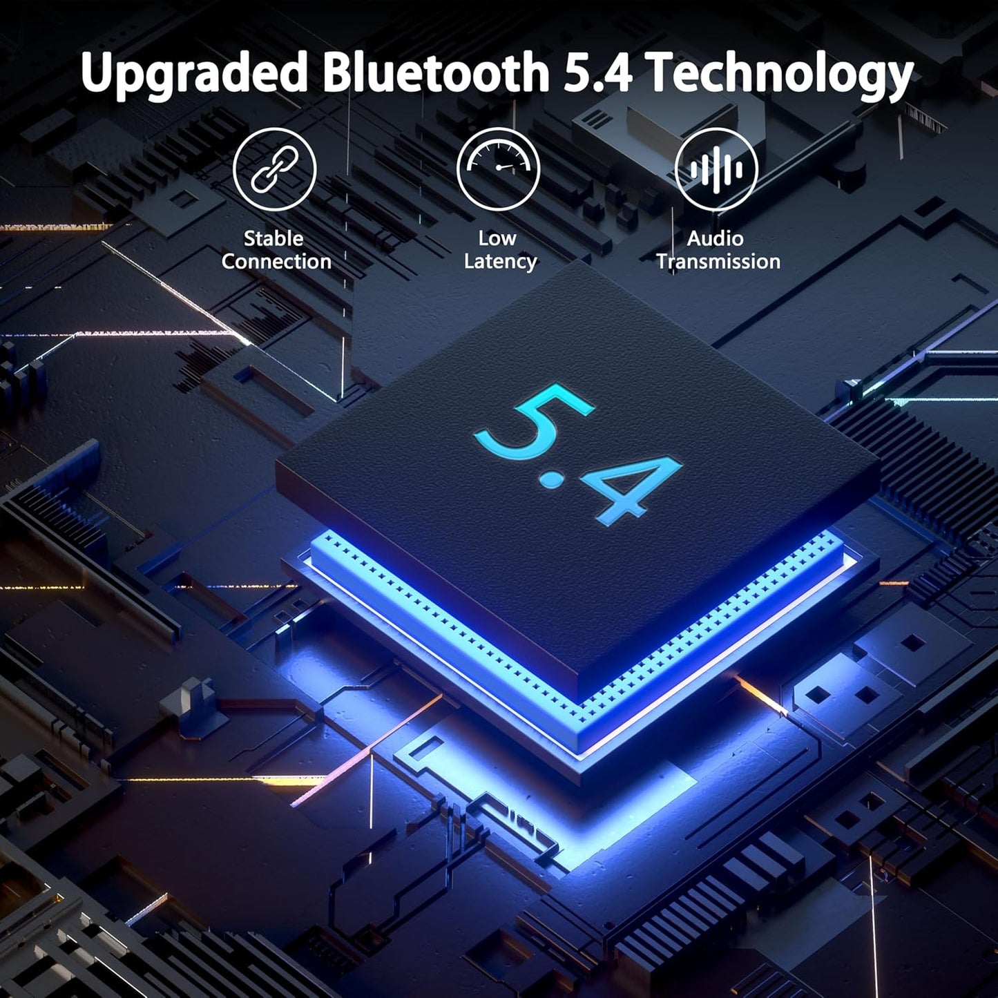 AMORNO PS5, 5.4 PS4/PS5/Switch USB-C Bluetooth Adapter for Bluetooth Audio Adapter for PC, Plug and Play, Wireless