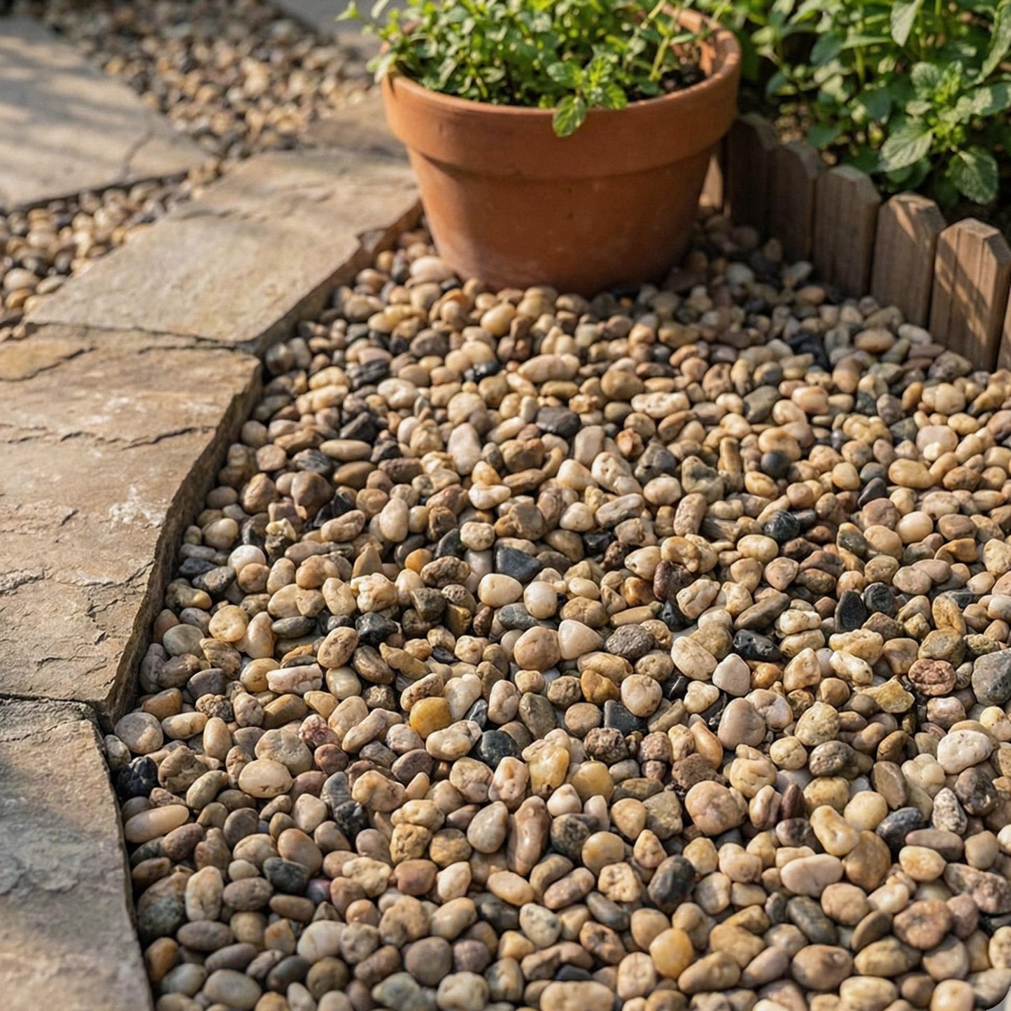 River Rocks Decorative Ornamental Vase Filler 0.5" - 0.75" Natural Aquarium Gravel 30 lbs - Landscaping Pebbles for Indoor Plants, Succulents,Terrarium & Home Decor, DIY & Crafting – Royal Imports