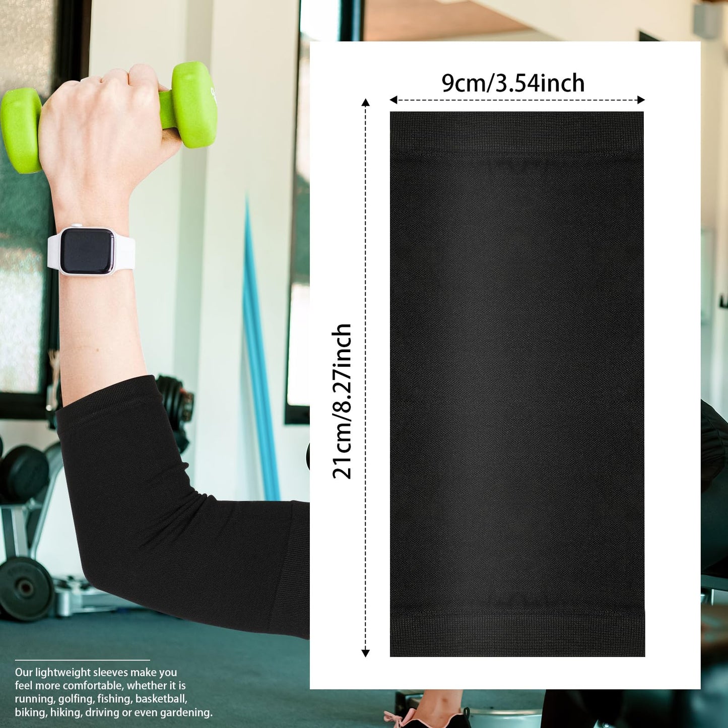 Neer 3 Pairs Forearm Tattoo Cover Up Sleeves Band Compression Sleeve